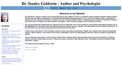 Desktop Screenshot of drstanleygoldstein.com